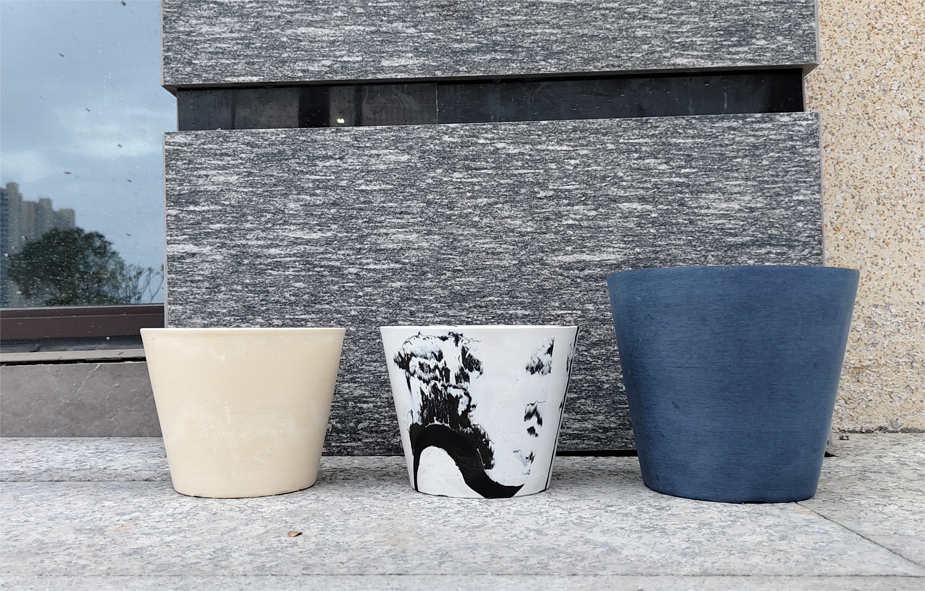 flowerplantpots.com - Tapered Planters Wide - TW series (2)